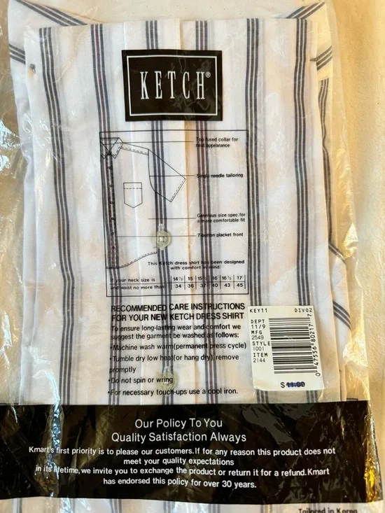 Stafford, Ketch, Van Heusen Men’s Short Sleeve Button-down Shirt Bundle - Picture 8 of 9